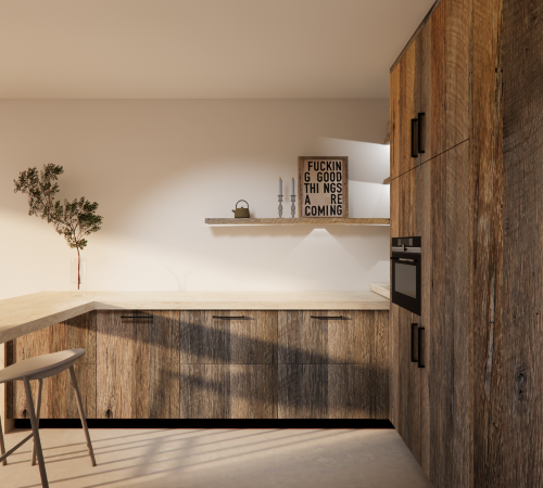 Maatwerk keuken visualisatie - Robuust Maatwerk Maatwerk keuken visualisaties - Robuust Maatwerk uit Limburg Nederland - Complete keukens vervaardigen op maat