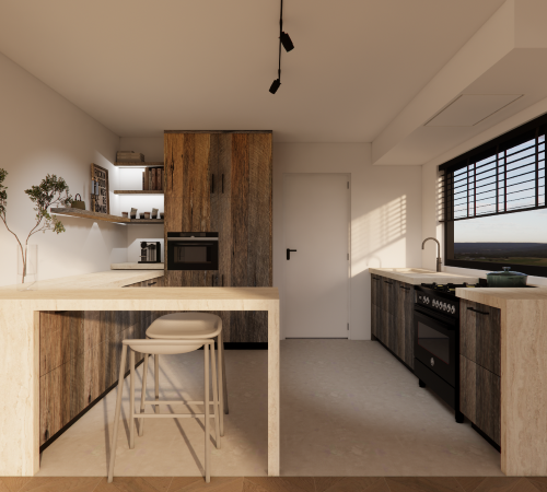 Maatwerk keuken visualisatie - Robuust Maatwerk Maatwerk keuken visualisaties - Robuust Maatwerk uit Limburg Nederland - Complete keukens vervaardigen op maat