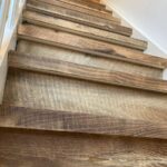 Eiken barnwood Ottawa traptredes - Robuust Maatwerk