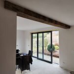 Eiken barnwood balkbekleding
