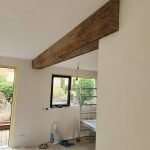 Eiken barnwood balkbekleding