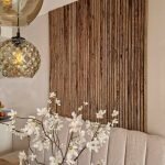 Eiken barnwood wandpanelen - Recht model