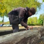 Proces foto's - Het maken van meerpalen zuilen en meerpalen banken - Robuust Maatwerk