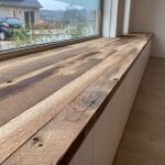 Maatwerk vensterbank van eiken barnwood Ottawa - Robuust Maatwerk uit Limburg Nederland
