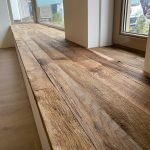 Maatwerk vensterbank van eiken barnwood Ottawa - Robuust Maatwerk uit Limburg Nederland
