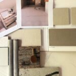 Totaal badkamerontwerp met maatwerk meubels - Moodboard