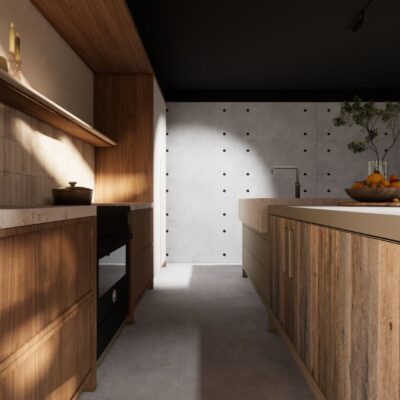 Showroom keuken - Barnwood - Keramiek - Mortex 05