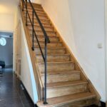 Stalen trapleuning met design balustrade