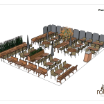 Terrasmeubels voor Liefs Lies in Breskens - Robuust Maatwerk Terrasbanken voor Horeca - Uit Limburg Nederland