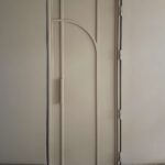 Stalen draaideur met figuurglas - Design deur door Robuust Maatwerk uit Limburg Nederland
