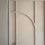 Stalen draaideur met figuurglas - Design deur door Robuust Maatwerk uit Limburg Nederland