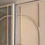 Stalen draaideur met figuurglas - Design deur door Robuust Maatwerk uit Limburg Nederland